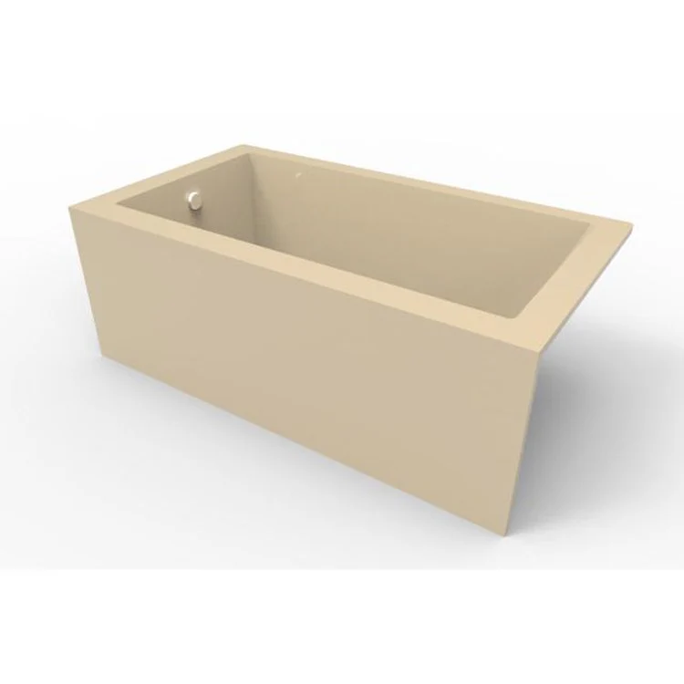 Whirlpool Tub Studio Collection Shannon 66 x 32 x 20 Inch Alcove Left Hand Drain White Rectangle - Frankwebs