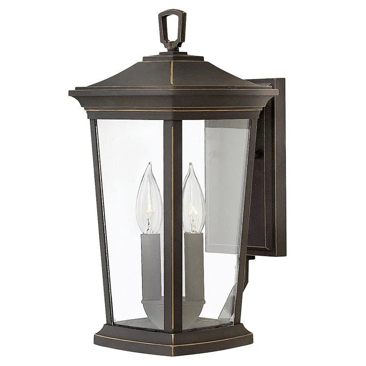 Bromley Two-Light LED Small Outdoor Wall-Mount Lantern - Frankwebs