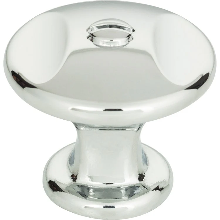 Knob Atlas Ergo Brushed Nickel Zinc Alloy 1-3/8 Inch - Frankwebs