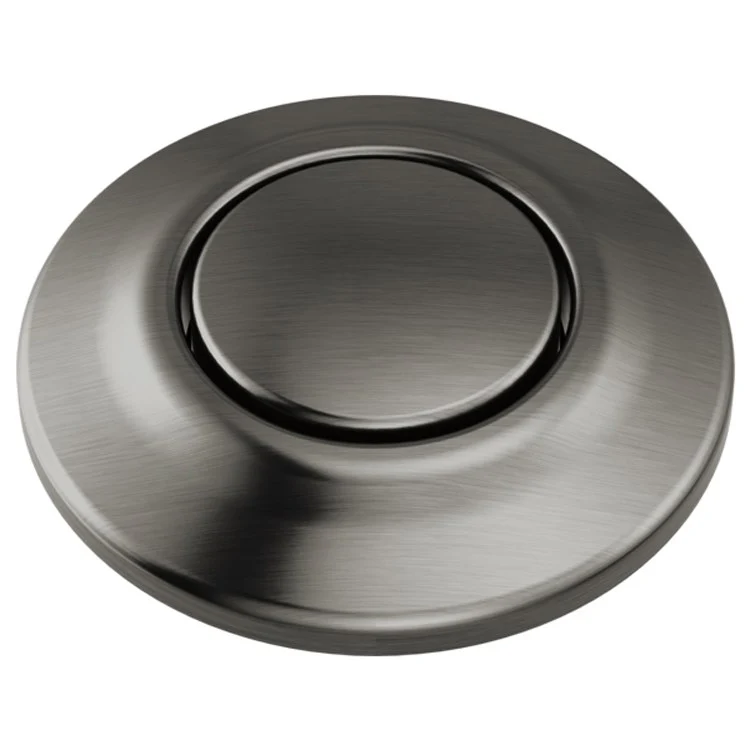 Air Switch with Dual Outlet 1-3/4 Inch Matte Black Brass 2-9/16 Inch - Frankwebs