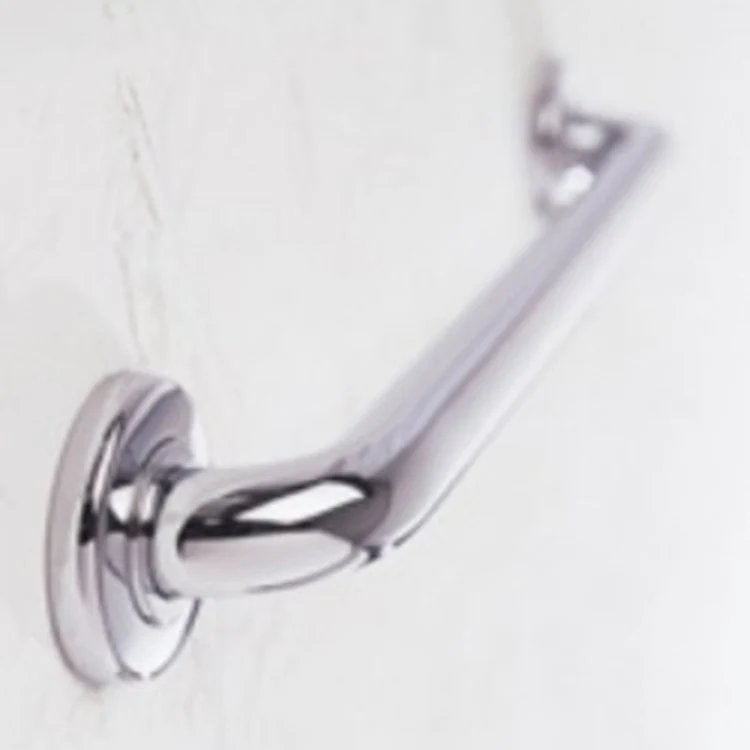 Grab Bar Hotelier 18 Inch 2 Post Design Satin Nickel ADA Concealed Brass - Frankwebs