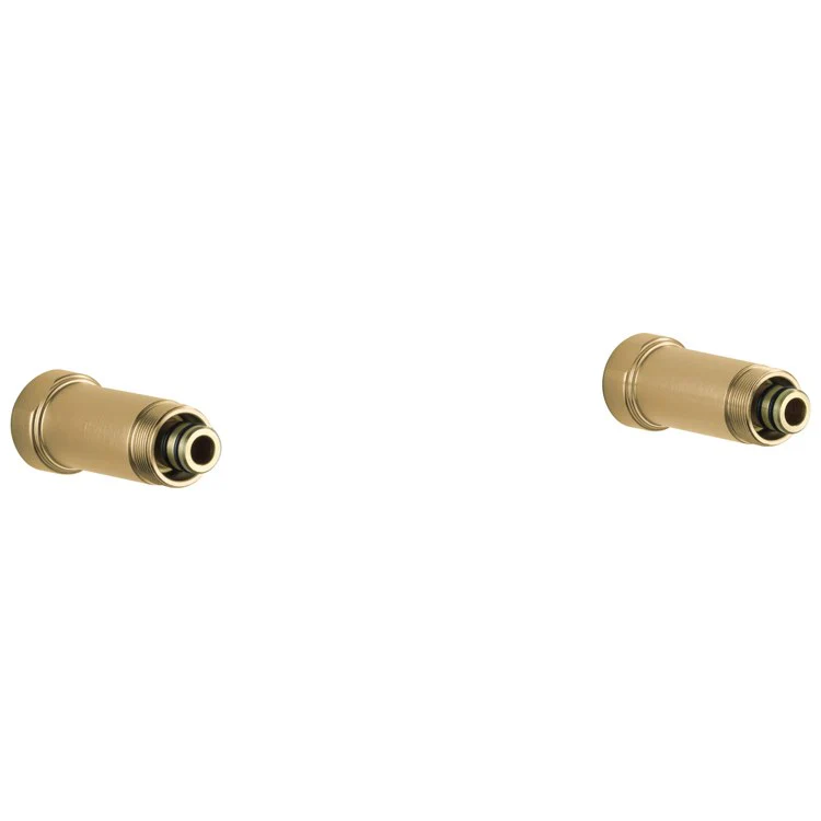 Extension Traditional Spout Reach Brilliance Luxe Gold Brass for 2 Handle Tub Filler - Frankwebs