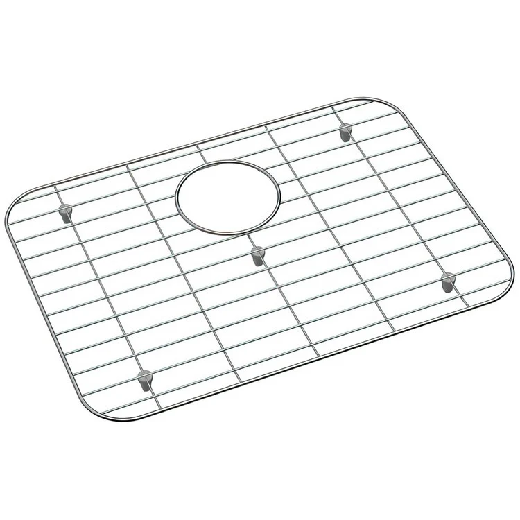 Sink Grid Dayton Classic Bottom Grid 19 x 14 Inch Polished Stainless Steel for Fits Bowl Size 21x15-3/4 Inch Bowls with Rear Center Drain Opening - Frankwebs
