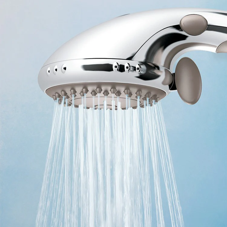 Home Care Four-Function Handshower with Soft Grip Handle/Safety Strap - Frankwebs