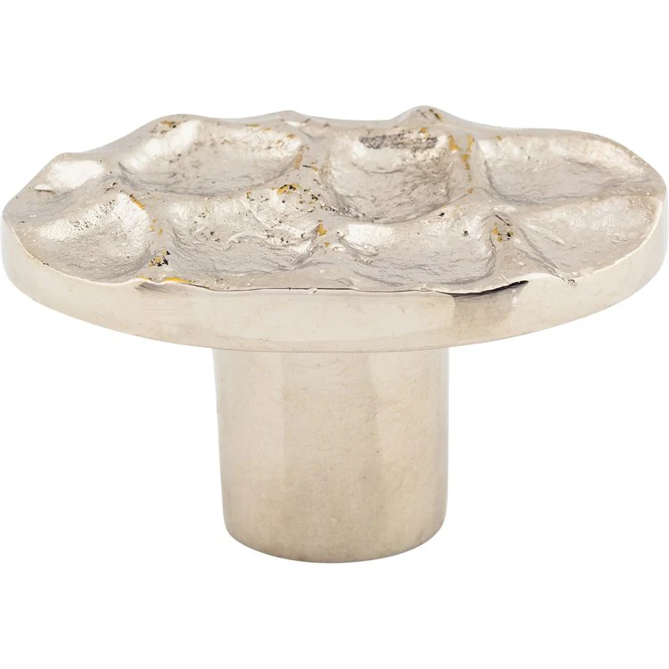 Knob Cobblestone Oval Brass Antique Brass 2 Inch - Frankwebs