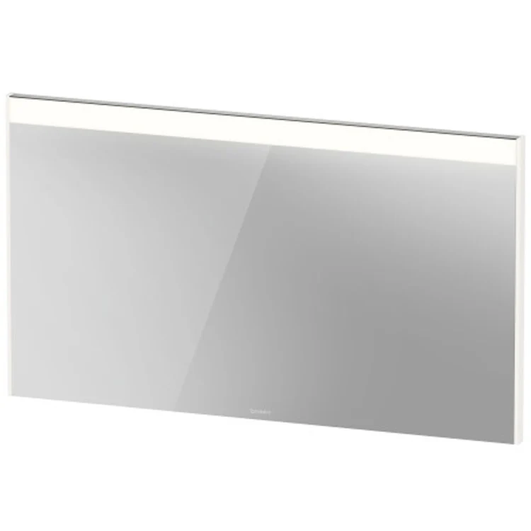Mirror Brioso 27-1/2 x 48 Inch Taupe Matte with Lighting Rectangle 1-3/4 Inch - Frankwebs