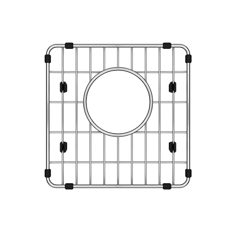 Sink Grid Bottom Grid 14 x 14 Inch Polished Stainless Steel for Fits Bowl Size 16x16 Inch - Frankwebs