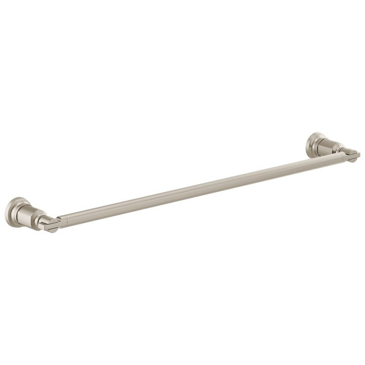 Towel Bar Invari 24 Inch Single Brilliance Luxe Gold Zinc 3-9/16 Inch Wall Mount - Frankwebs