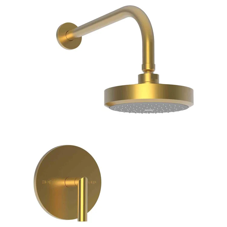 Pavani Pressure Balance Shower Trim with Lever Handle - Satin Bronze PVD - Frankwebs