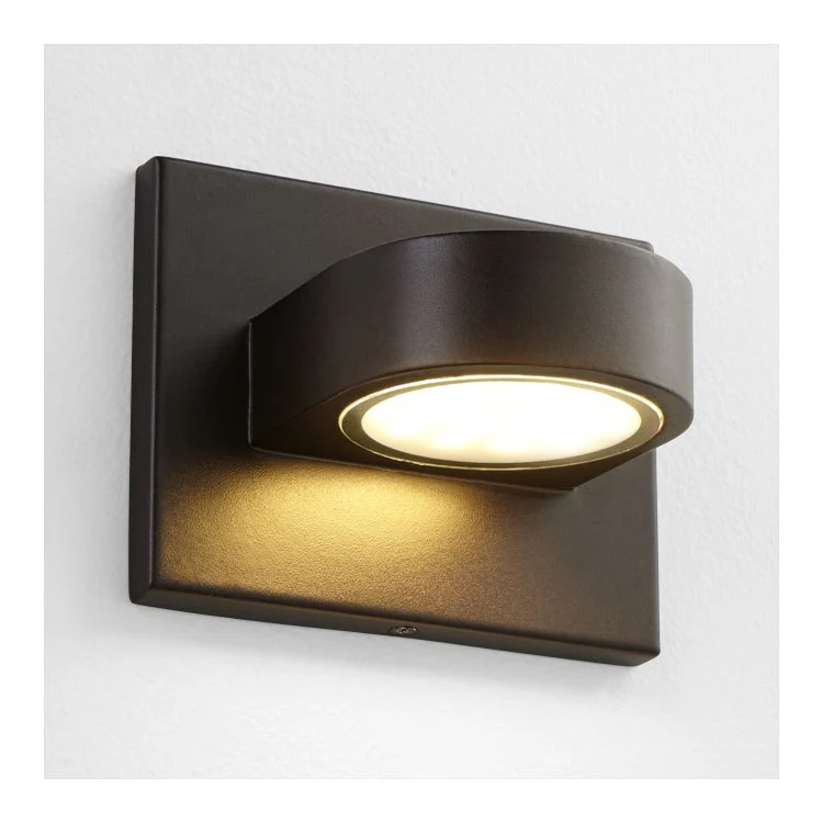 Eris Single-Light Outdoor Wall Sconce - Gray - Frankwebs