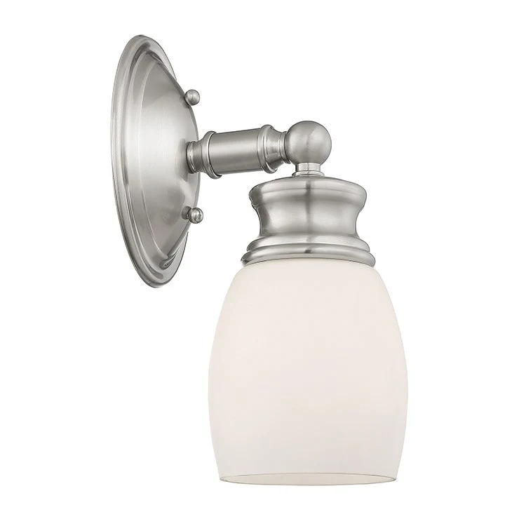 Elise Single-Light Bathroom Wall Sconce - Frankwebs