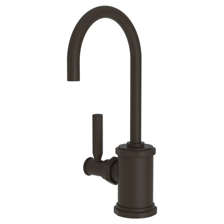 Hot Water Dispenser Heaney 1 Lever Gooseneck French Gold PVD - Frankwebs