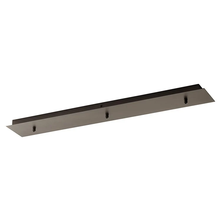 Three-Light Rectangular Linear Pendant Canopy without Lights - Frankwebs