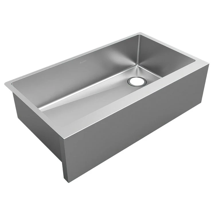 Kitchen Sink Crosstown 36 x 20.25 Inch Single Bowl Polished Satin Farmhouse 10 Inch - Frankwebs