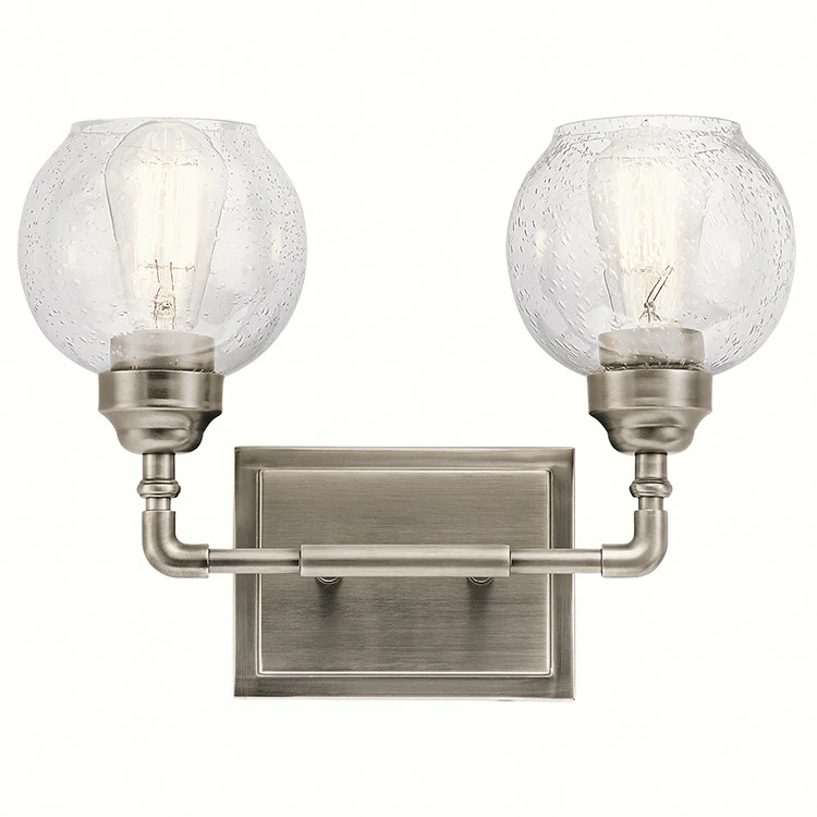 Niles Two-Light Bathroom Vanity Fixture - Frankwebs