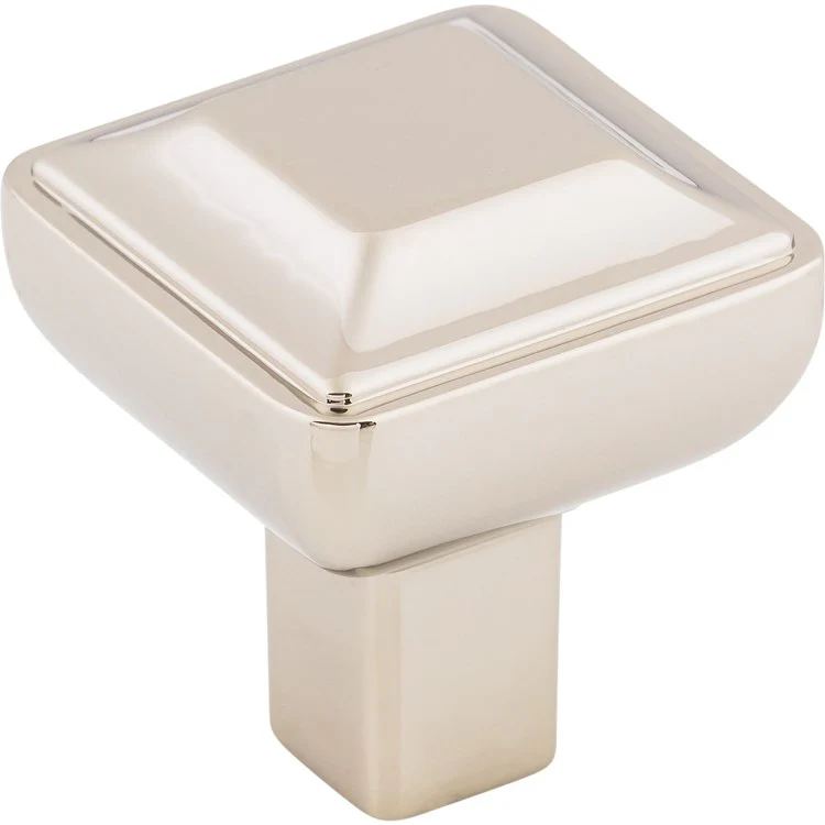 Knob Transcend Podium Polished Nickel Zinc Alloy 1 Inch - Frankwebs