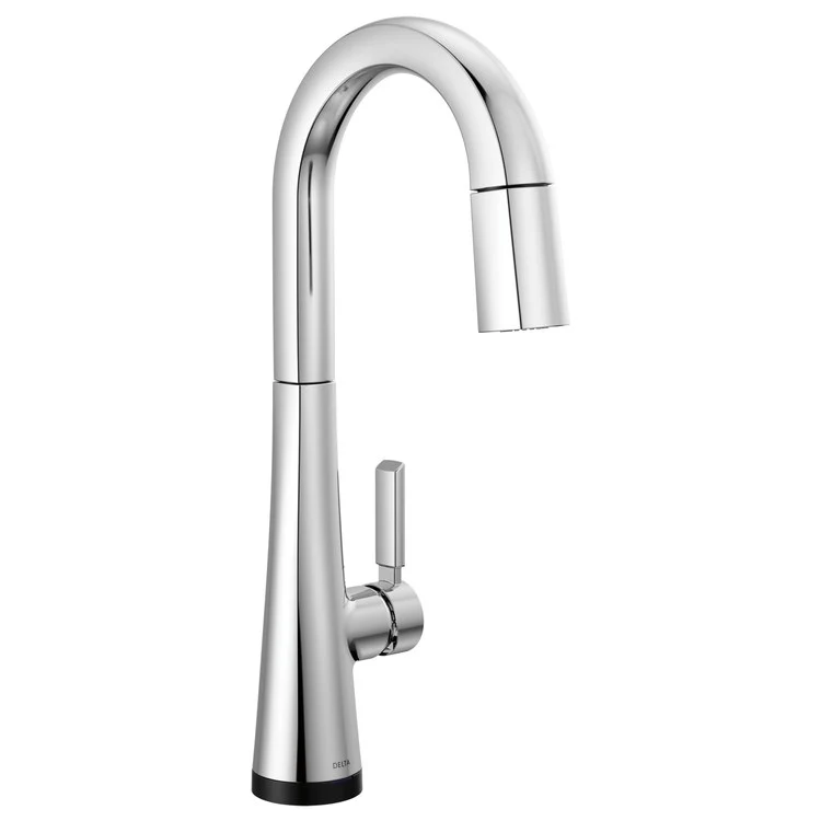Bar Faucet Monrovia Prep 1 Lever ADA CALGreen Matte Black Touch2O with Touchless/MagnaTite Docking/VoiceIQ Compatible 1.8 Gallons per Minute - Frankwebs