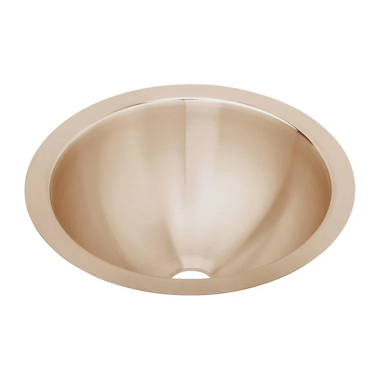 Lavatory Sink CuVerro 14.5 x 14.5 Inch Round ADA Lustrous Satin - Frankwebs