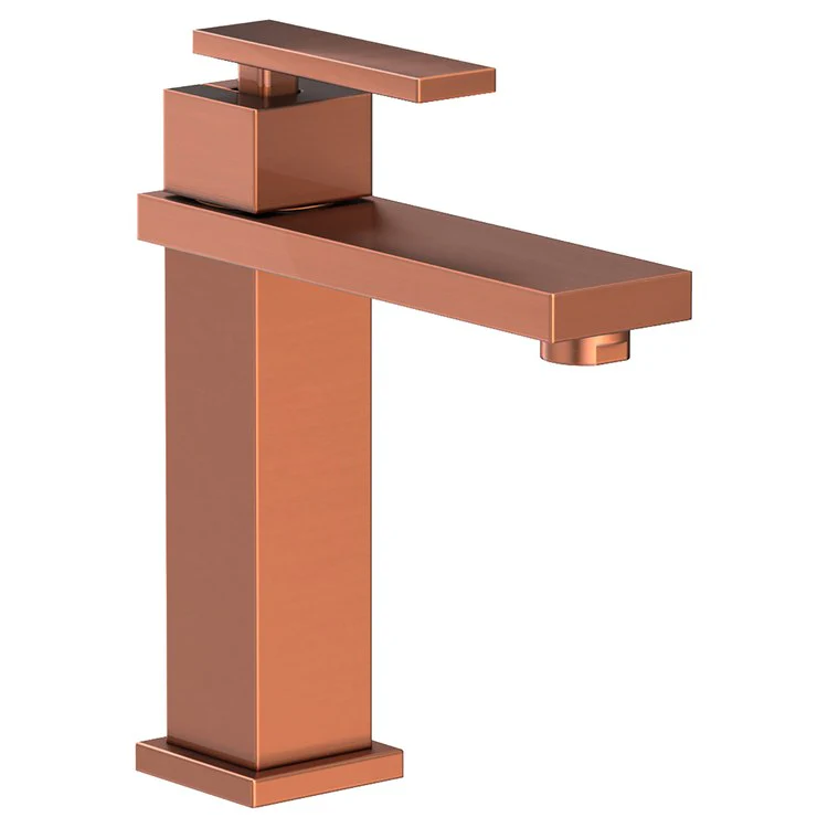 Lavatory Faucet Skylar 1 Lever ADA Satin Brass PVD 1.2 Gallons per Minute Brass Spout Height 5-1/7 Inch - Frankwebs