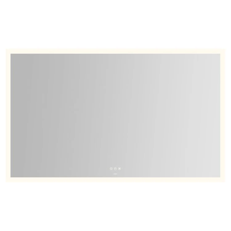 Bathroom Mirror Instinct with Perimeter Lighting Rectangular 60 x 36 Inch Wall Mount - Frankwebs