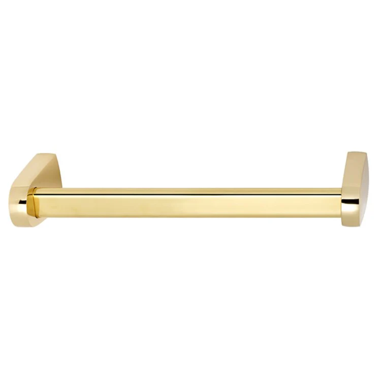 Towel Bar Euro Bath 12 Inch Polished Brass 3-1/8 Inch - Frankwebs