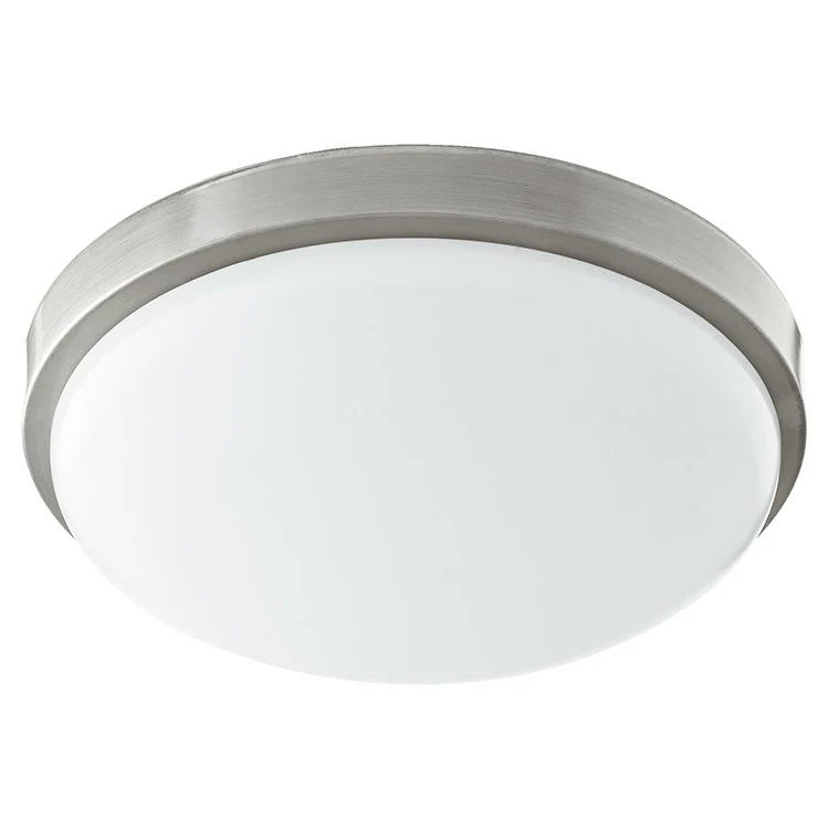 Signature Single-Light 15-Watt Rectangular Single-Light LED Round Flush Mount Ceiling Fixture - Frankwebs