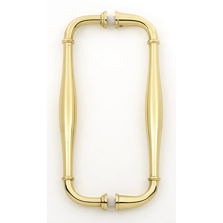 Pull Charlie's Back to Back Antique English Brass 8 Inch 8-5/8 Inch 1-1/2 Inch - Frankwebs