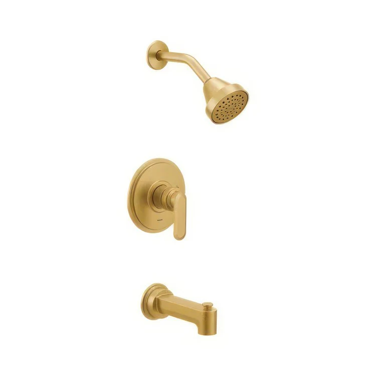 Tub and Shower Trim Greenfield M-Core 2 EP 1 Lever Brushed Gold WaterSense ADA - Frankwebs