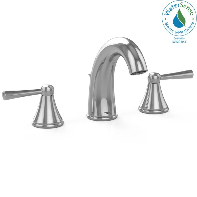 Silas Two Handle Widespread Bathroom Faucet with Drain - Frankwebs