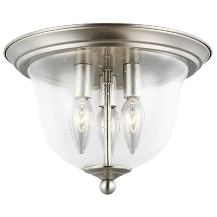 Belton Three-Light LED Flush Mount Ceiling Fixture - Frankwebs