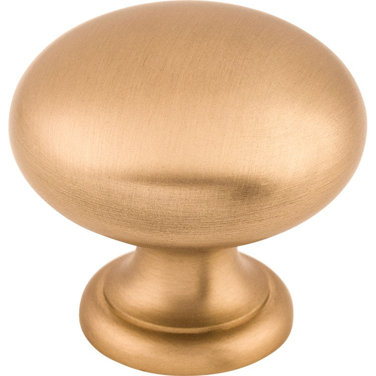 Knob Somerset Mushroom Round Brushed Bronze Zinc Alloy 1-1/4 x 1-1/4 x 1-1/8 Inch 1-1/8 Inch - Frankwebs