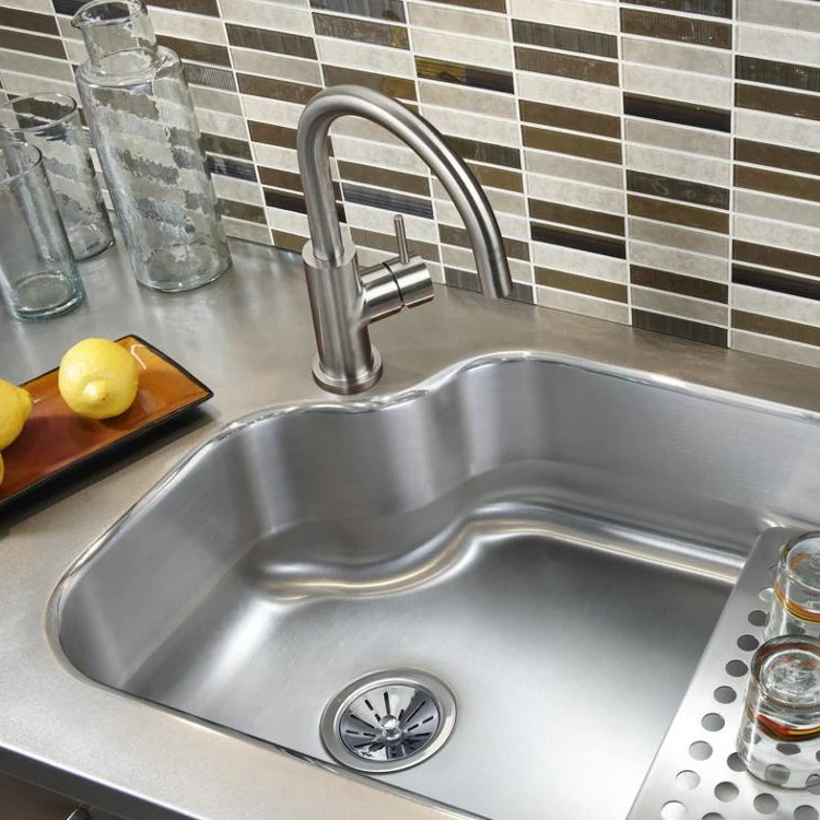 Allure Single Handle Kitchen Faucet without Side Sprayer - Frankwebs