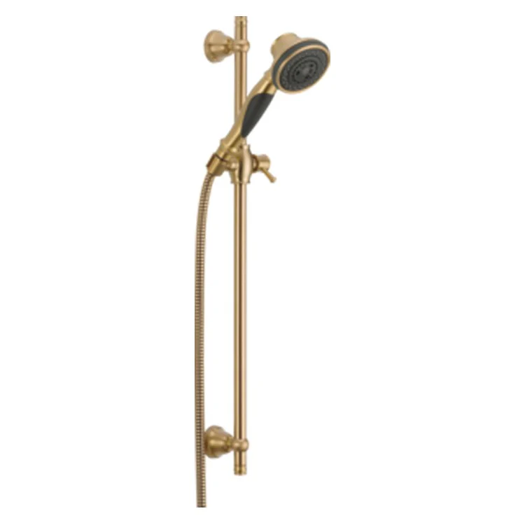 Traditional Premium Three-Function Handshower with Slide Bar - Frankwebs