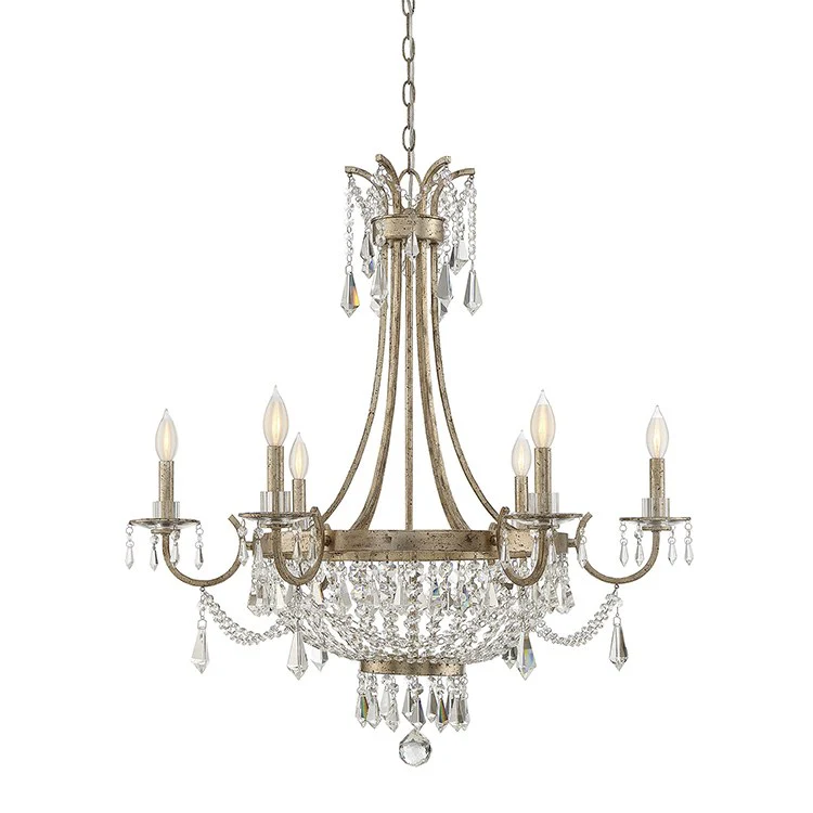 Claiborne Six-Light Chandelier - Frankwebs