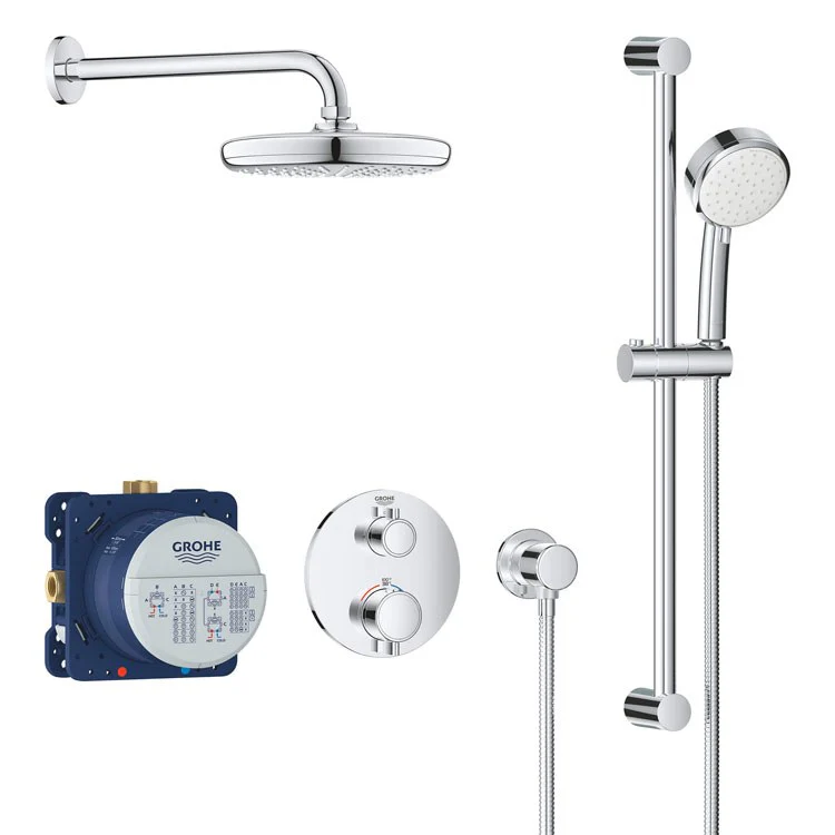Grohtherm Thermostatic Shower System - Frankwebs