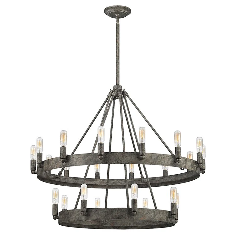 Lewisburg 22-Light Two-Tier Chandelier - Frankwebs