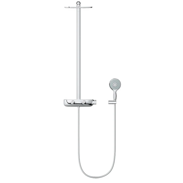 Rainshower SmartControl Wall-Mount Exposed Thermostatic Shower System without Showerhead/Handshower - Frankwebs