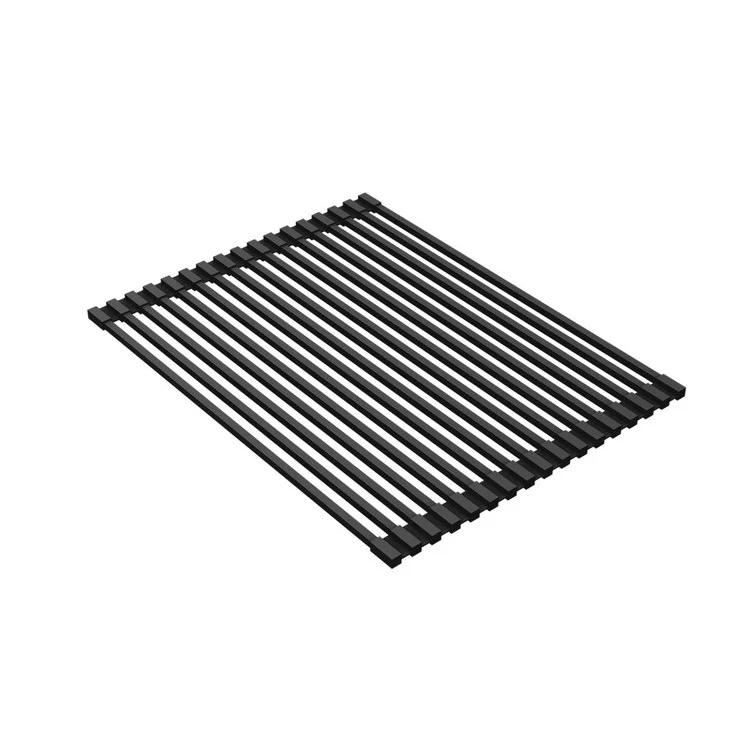 Drying Rack Crosstown Black 17 x 12 Inch Silicone for Elkay Sinks 16-3/4 Inch - Frankwebs
