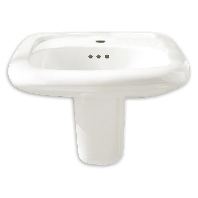 Murro Vitreous China Shroud/Knee Guard for Wall-Mount Sink - Frankwebs