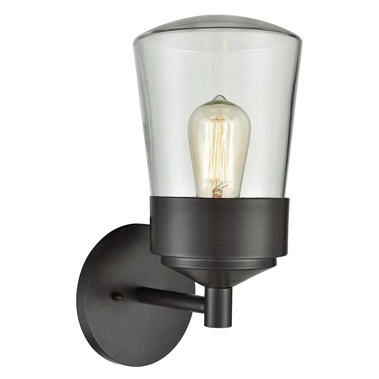 Mullen Gate Single-Light Outdoor Wall Sconce - Frankwebs