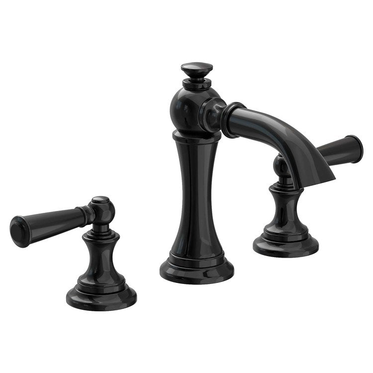 Lavatory Faucet Sutton Widespread 8 to 20 Inch Spread 2 Lever ADA White 1.2 Gallons per Minute Brass Spout Height 4-1/8 Inch - Frankwebs