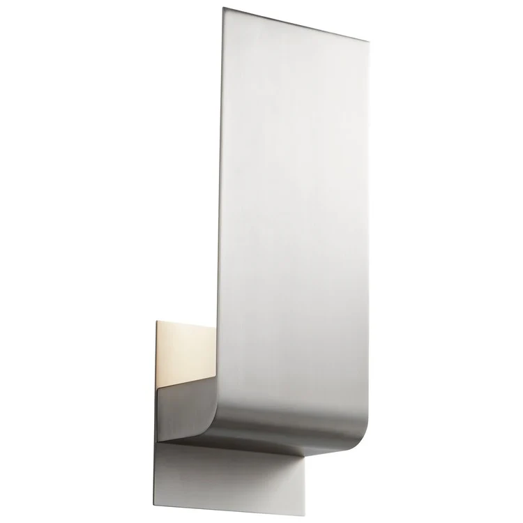 Halo Single-Light Small Wall Sconce - Satin Nickel - Frankwebs