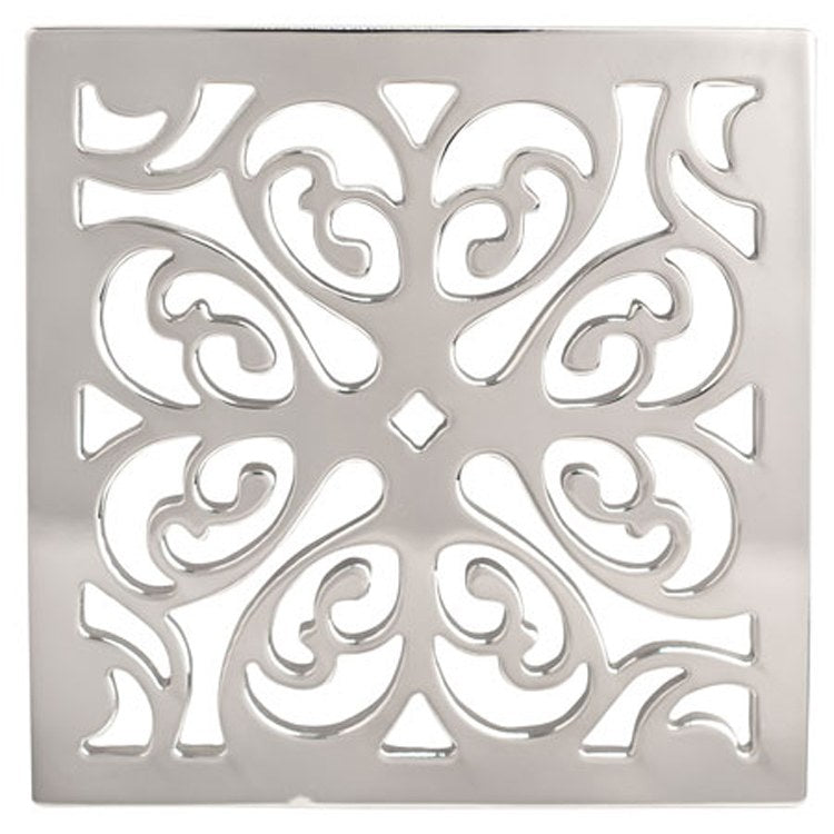 Shower Drain Tub and Shower Square 4 Inch Polished Gold PVD Brass for Requires Drain Throat 277-01 4 Inch - Frankwebs