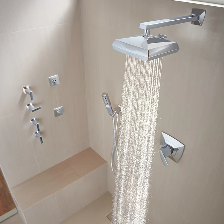 Vettis H2OKinetic Four-Function Raincan Shower Head - Frankwebs