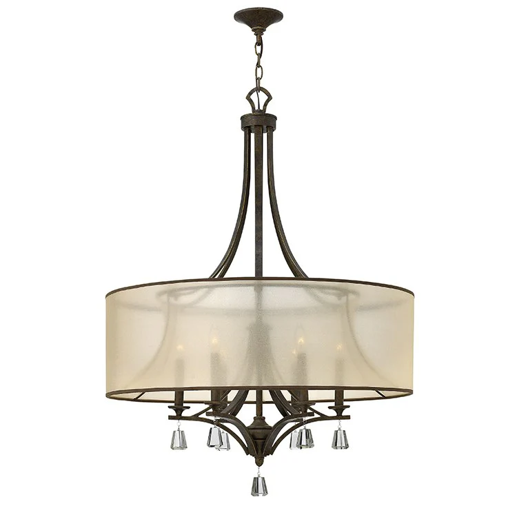 Mime Six-Light Single-Tier Chandelier - Frankwebs