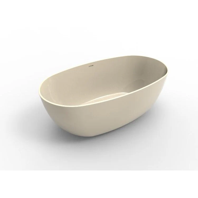 Air Tub Metro Collection Alamo Freestanding Almond Oval Hydroluxe SS 66 x 34 x 21 Inch - Frankwebs