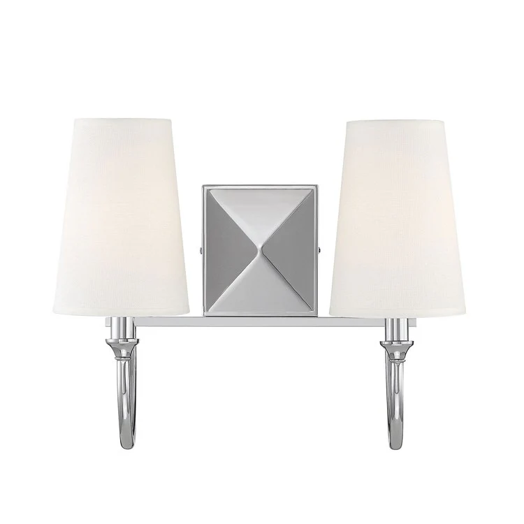 Cameron Two-Light Bathroom Vanity Fixture - Frankwebs