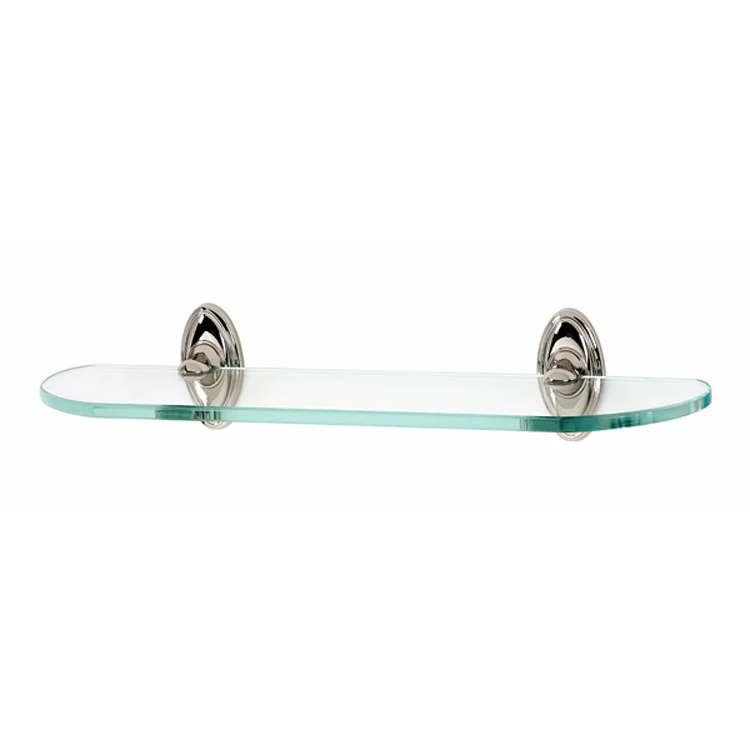 Shelf Classic Traditional Bath with Brackets Antique English 24 Inch Brass/Glass - Frankwebs