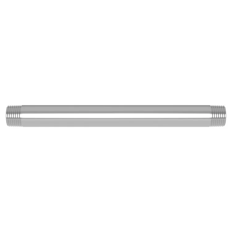 Shower Arm Polished Brass Uncoated Living 8 Inch 1/2