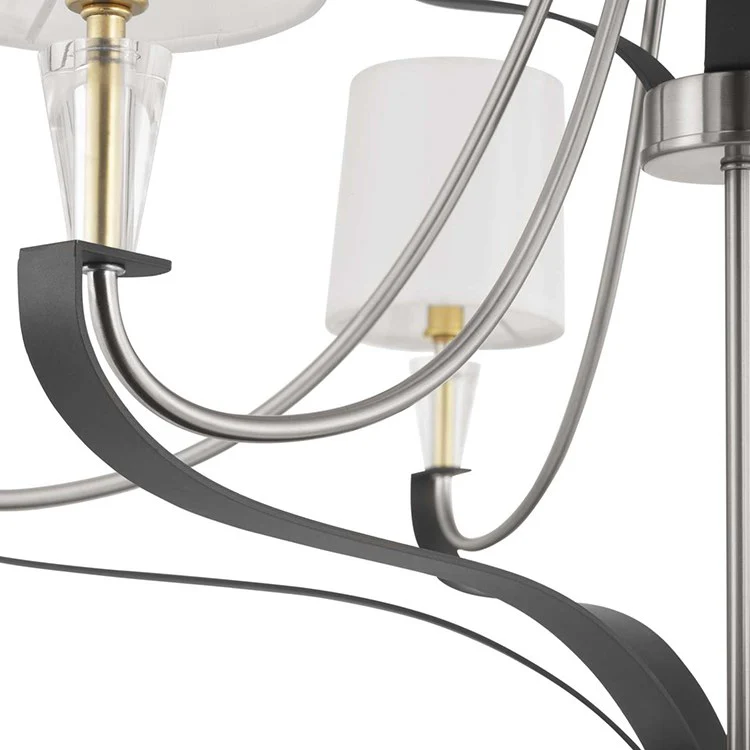 Nealy Nine-Light Two-Tier Chandelier - Frankwebs